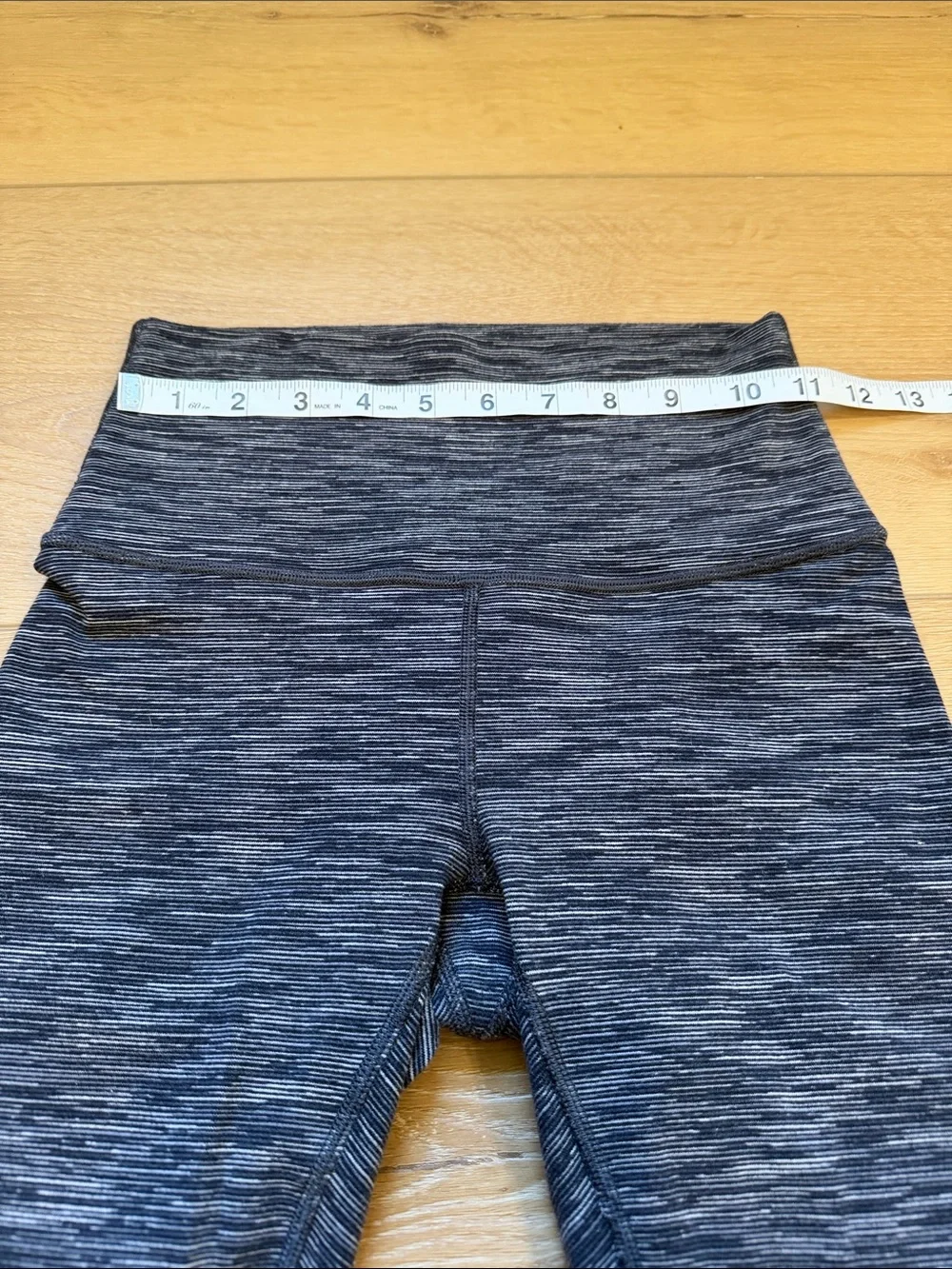 Lululemon Gray Space-Dye Leggings